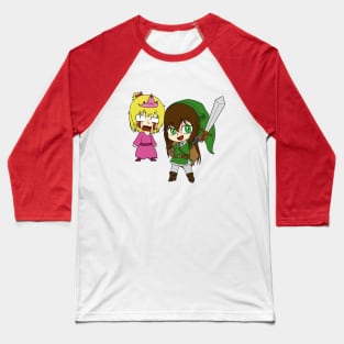 creepypasta Sally chibi Baseball T-Shirt